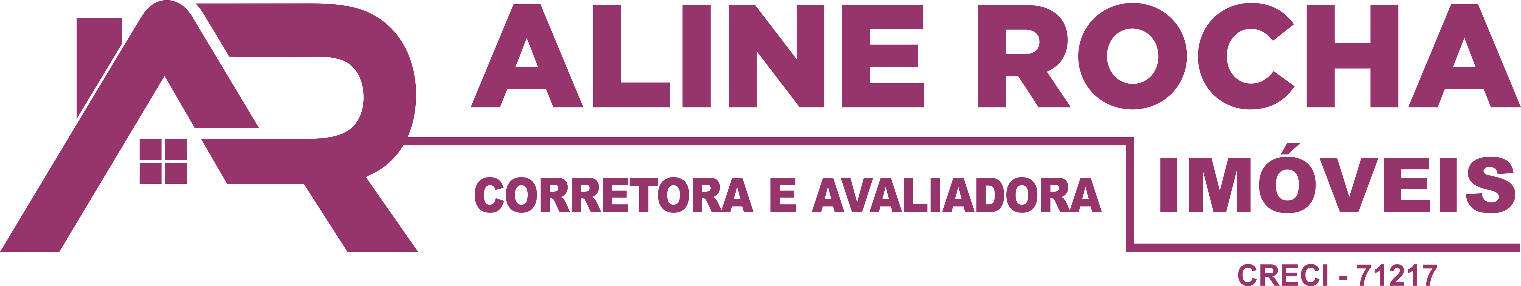 Logo Aline Rocha | Nossa imobiliária em Rolante